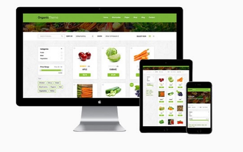 Thiết kế website bán hàng thực phẩm